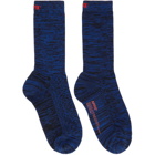 Affix Three-Pack Multicolor Static Socks
