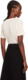 GIA STUDIOS Off-White Camille T-shirt