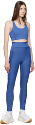 Outdoor Voices Blue Thrive 7/8 Leggings