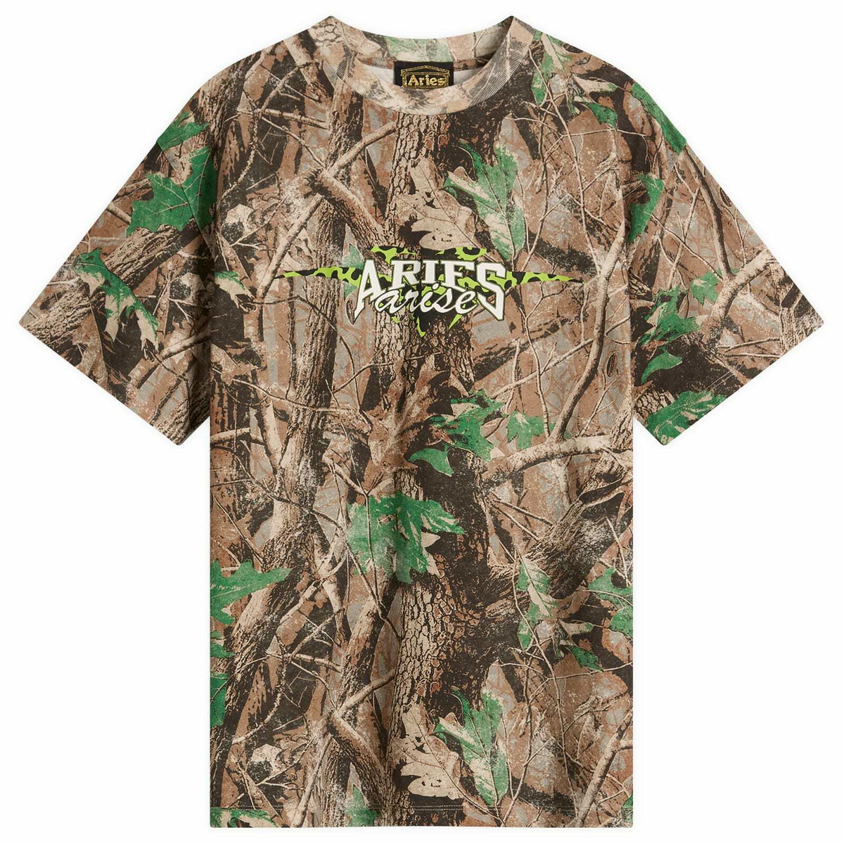 Aries Samson T-Shirt in White ARIES