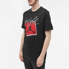 Air Jordan Men's Brand GFX 1 T-Shirt in Black/Red