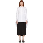 Neil Barrett White Spiral Shirt