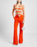 Jacquemus Womens Bodysuit in Beige