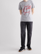 Comme des Garçons SHIRT - Christian Marclay Printed Cotton-Jersey T-Shirt - Gray