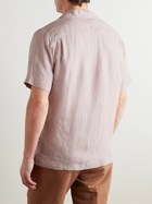 Orlebar Brown - Maitan Camp-Collar Linen Shirt - Pink