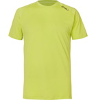 2XU - GHST Stretch-Jersey T-Shirt - Yellow
