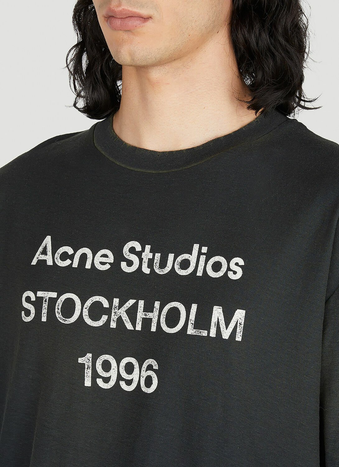 Acne Studios Logo Print T-Shirt