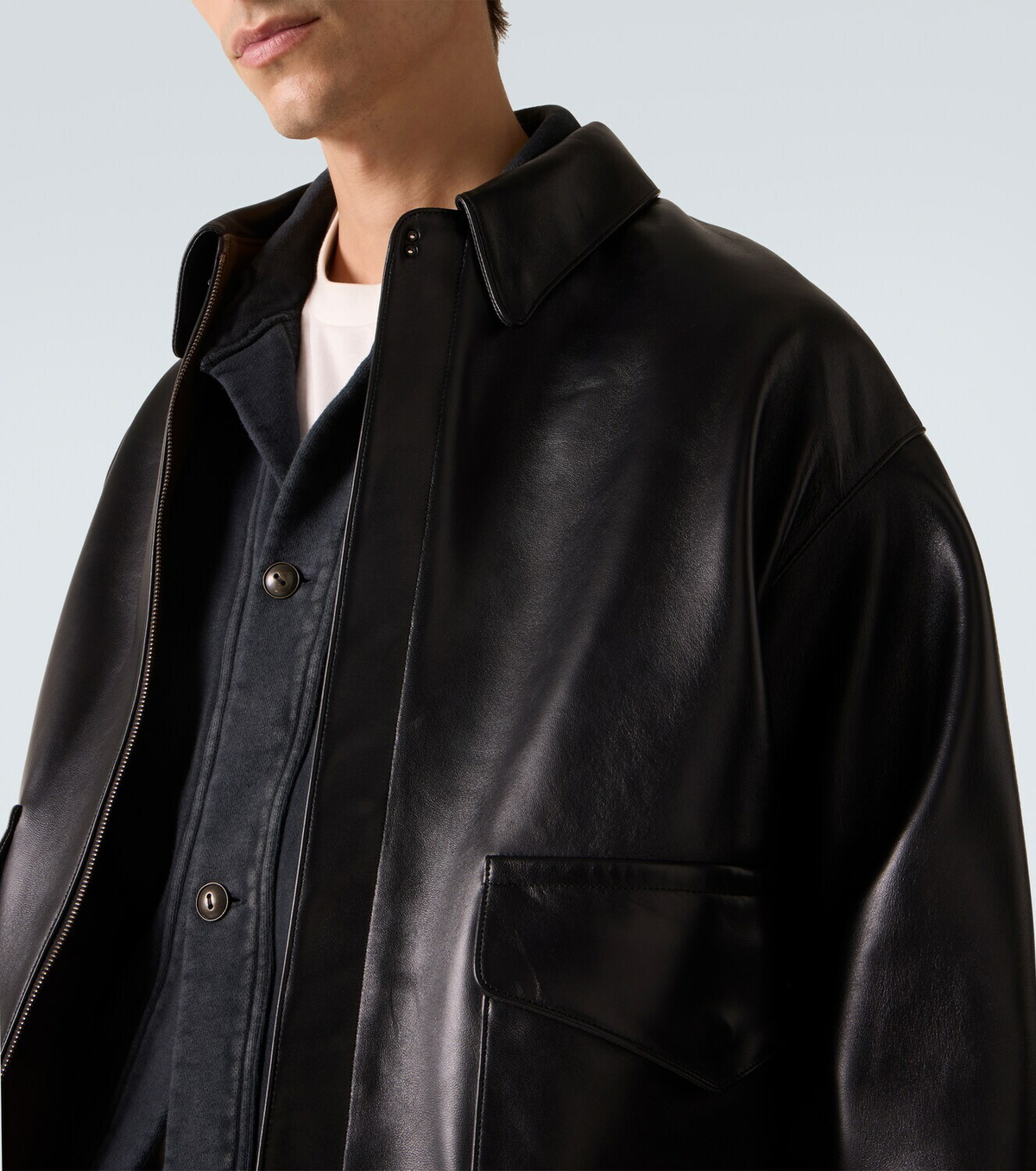 A.Presse Leather jacket