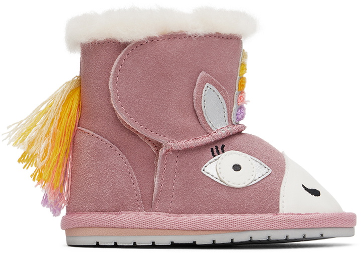 Photo: EMU Baby Pink Magical Unicorn Pre-Walkers