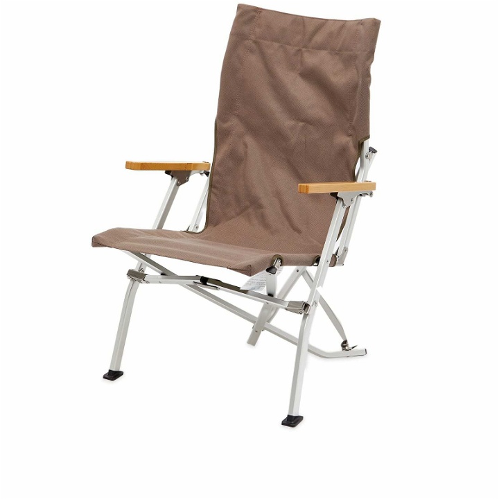 Photo: Snow Peak Low Beach Chair 30 in Grey