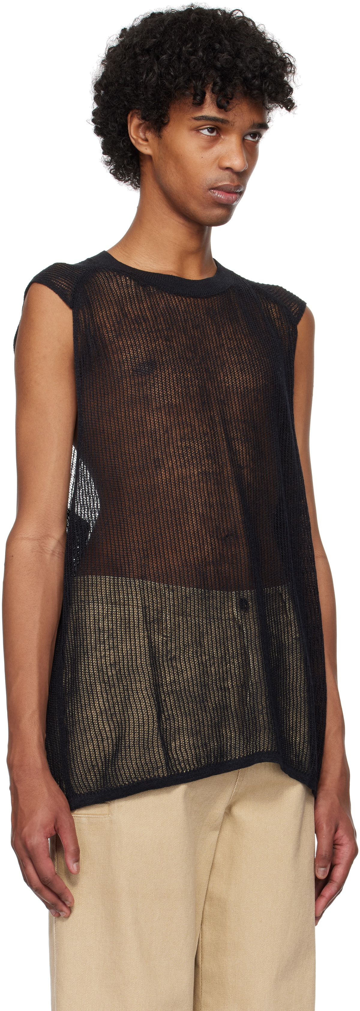 Jan-Jan Van Essche Black #62 Tank Top