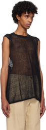 Jan-Jan Van Essche Black #62 Tank Top