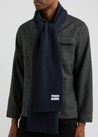 Colorful Standard Wool Scarf - Navy - One Size