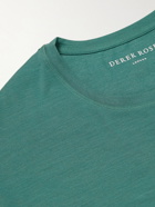 Derek Rose - Stretch Micro Modal Jersey T-Shirt - Green