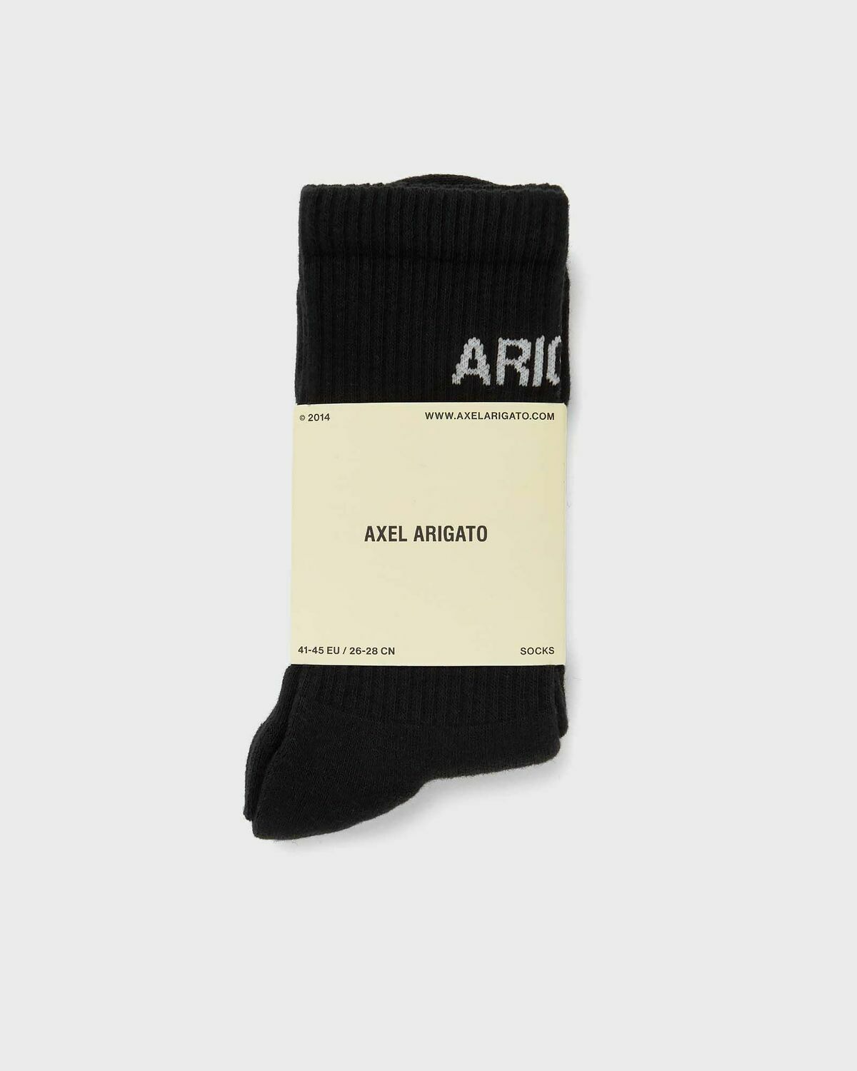 Axel Arigato Arigato Logo Tube Socks Black Socks