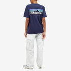 Patagonia P-6 Logo Responsibili-Tee in Classic Navy