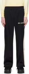 Palm Angels Black Loose Track Pants