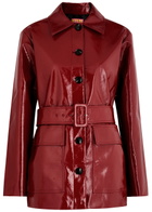Kitri Beatrix Vinyl Jacket Red