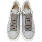 Alexander McQueen Grey Exaggerated-Sole Sneakers