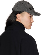 VETEMENTS Black Flame Logo Cap