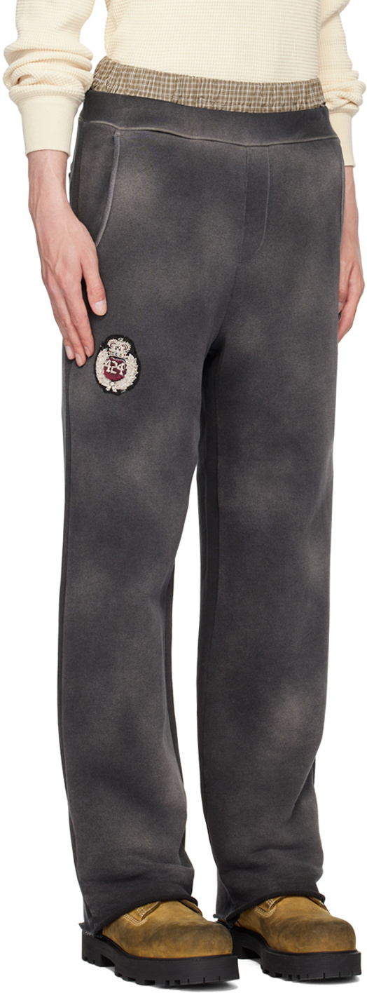 424 Gray Patch Sweatpants