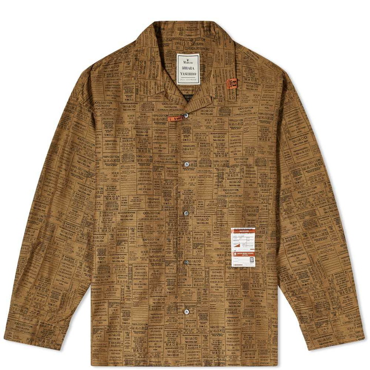 Photo: Maison MIHARA YASUHIRO Care Label Jacquard Shirt