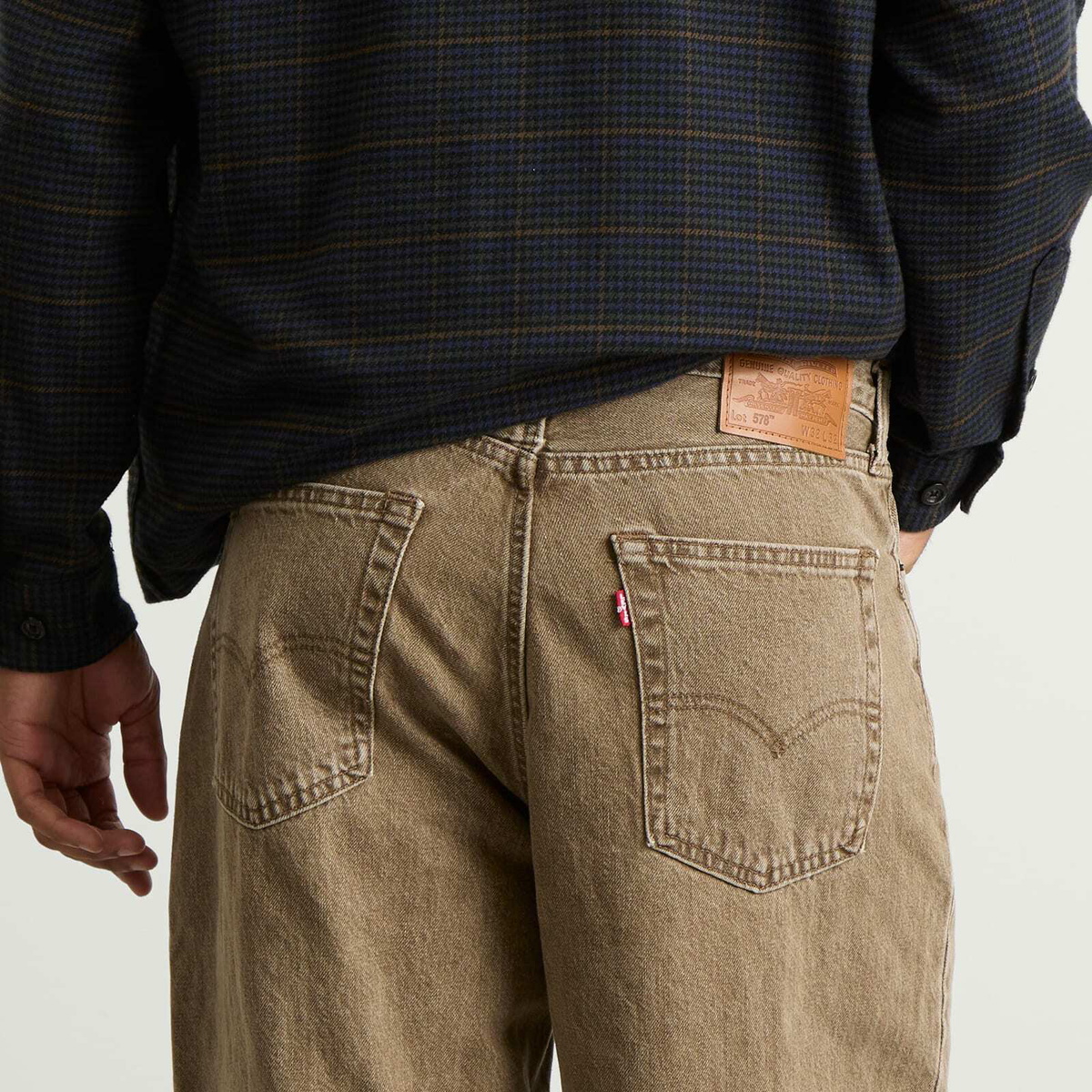 Levi's Men's 578® Baggy Denim Jeans in Sandy Stonewash