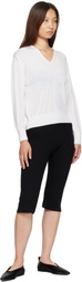 Nothing Written Black Wool Capris