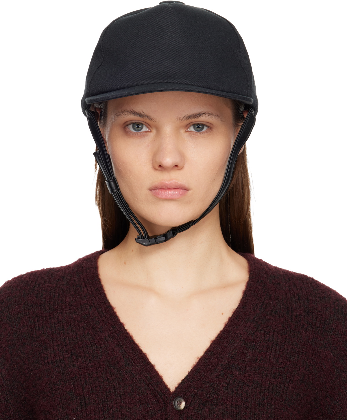 Maison Margiela Black Riding Cap