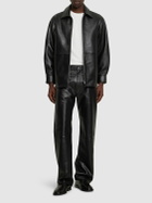 SUNFLOWER Straight Twist Leather Pants