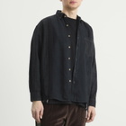 Needles Men's 7 Cuts Over Dyed Flannel Shirt in Black