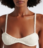 Aya Muse Kena knitted cotton bra top
