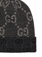 GUCCI - Gg Wool Knit Beanie Hat