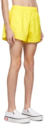 JW Anderson Yellow Running Shorts