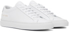 Common Projects White Original Achilles Low Sneakers