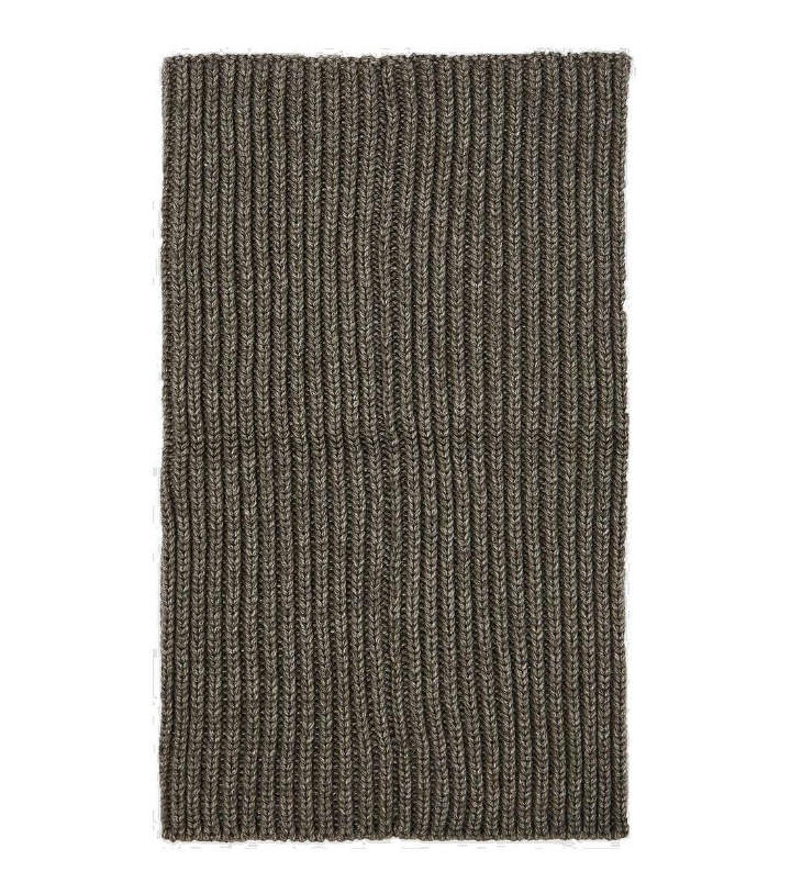 Photo: Lemaire Ribbed-knit snood