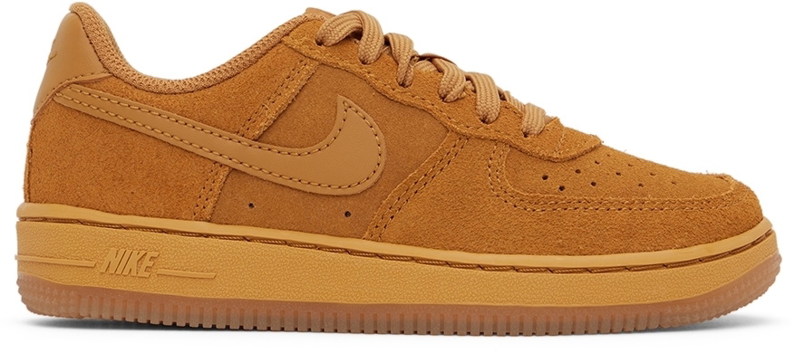 Nike Kids Brown Air Force 1 LV8 Little Kids Sneakers