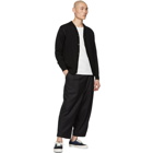 Comme des Garcons Homme Black Cropped Trousers