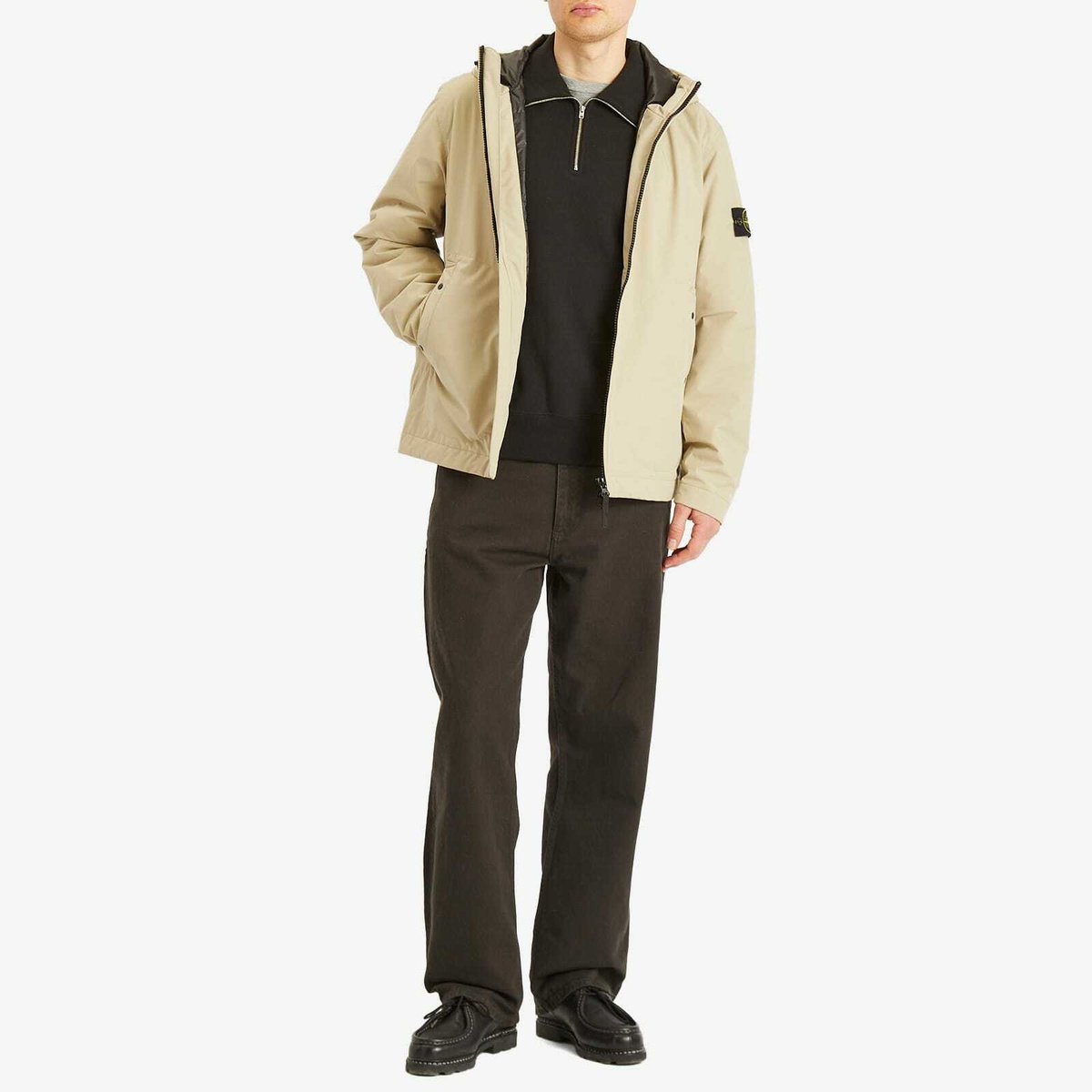 Stone Island Men's Soft Shell-R Primaloft Parka Jacket in