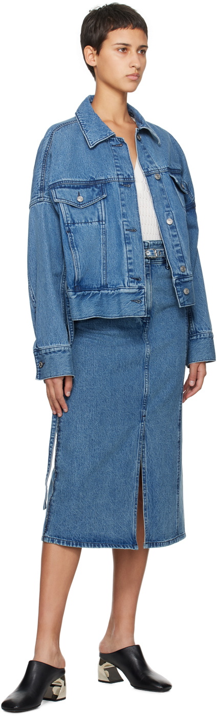 3.1 Phillip Lim Blue Boxy Denim Jacket