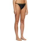 Versace Underwear Black Small Empire Bikini Bottom