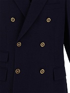Versace Wool Double Breasted Jacket