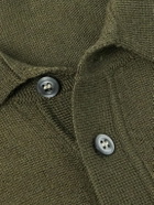 Massimo Alba - Wool Polo Shirt - Green