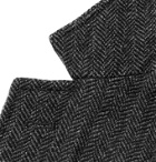 Barena - Unstructured Herringbone Wool-Blend Blazer - Gray