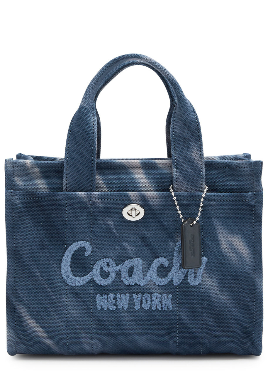 Coach Cargo 26 Logo-embroidered Canvas Tote - Navy - One