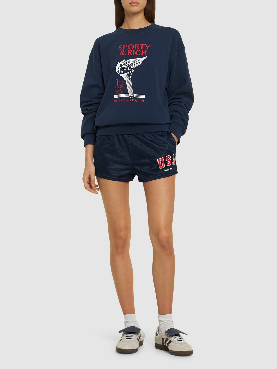 ★Sporty & Rich★プリンスヘルスメッシュディスコショーツ ☆Sporty & Rich☆プリンスヘルスメッシュディスコショーツ