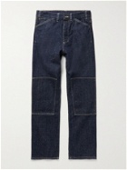 L.E.J - Selvedge Cotton-Twill Trousers - Blue