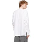 Doublet White Japanese Gift Wrapping Long Sleeve T-Shirt