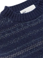 ADSUM - Nordic Wool-Jacquard Sweater - Blue