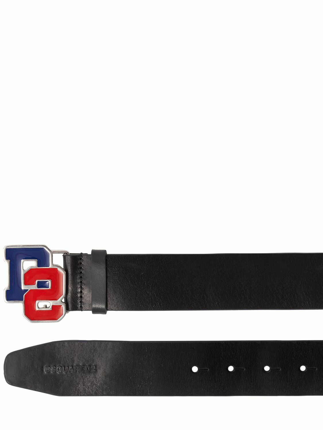 Dsquared2 logo-buckle belt - Black